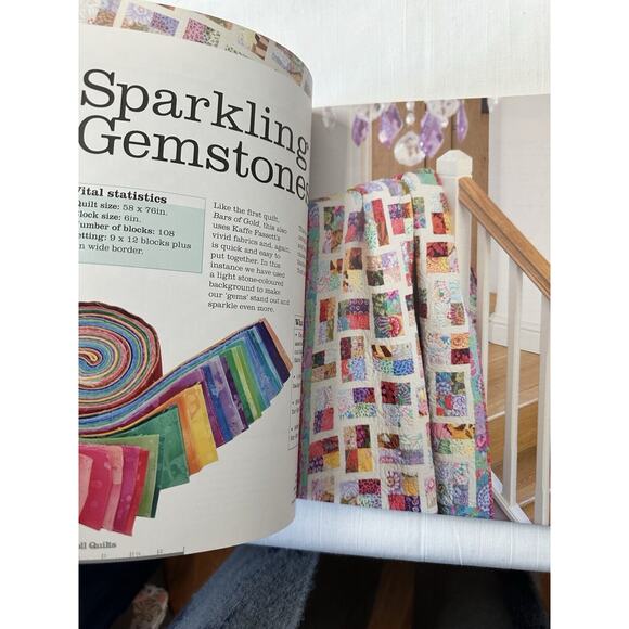 Jelly Roll Quilts Glossy Guide To Latest Strip Rolls By Pam Lintott Creative Art - Picture 6 of 9